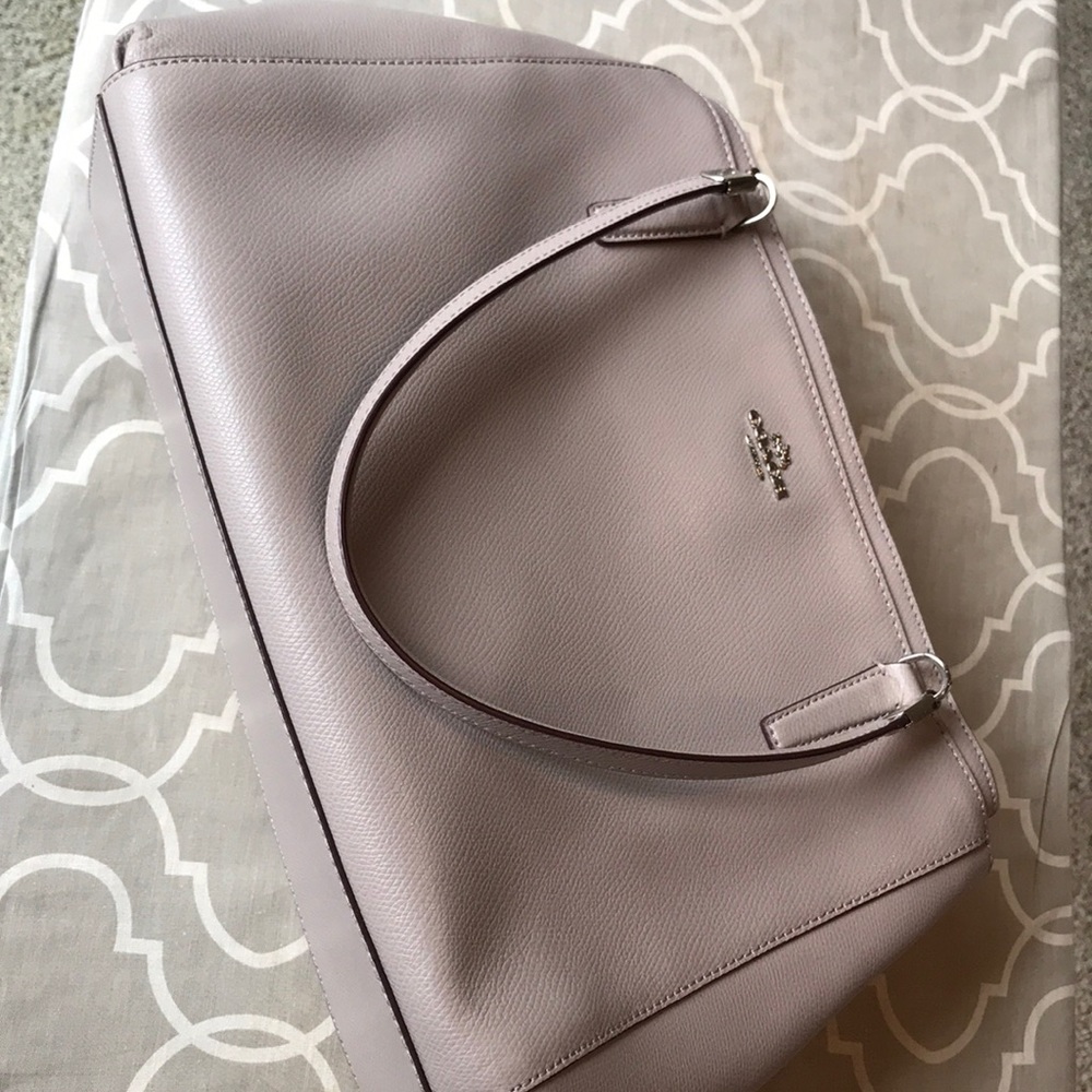 Gray Coach purse